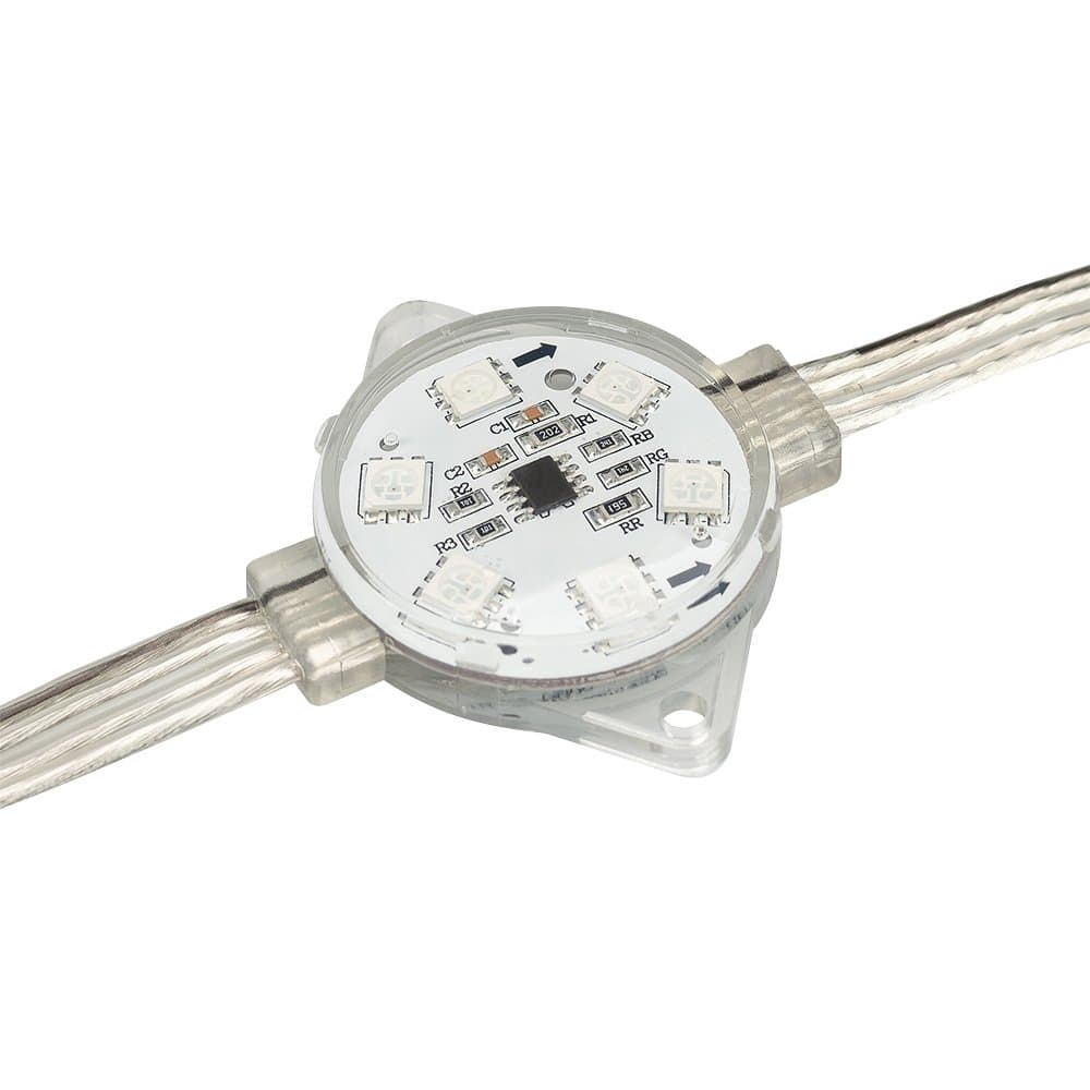 Arlight Флэш-модуль VISOR-SPI-D40-6LED-24V RGB (IP68 Пластик, 3 года) 027220 — миниатюра 3