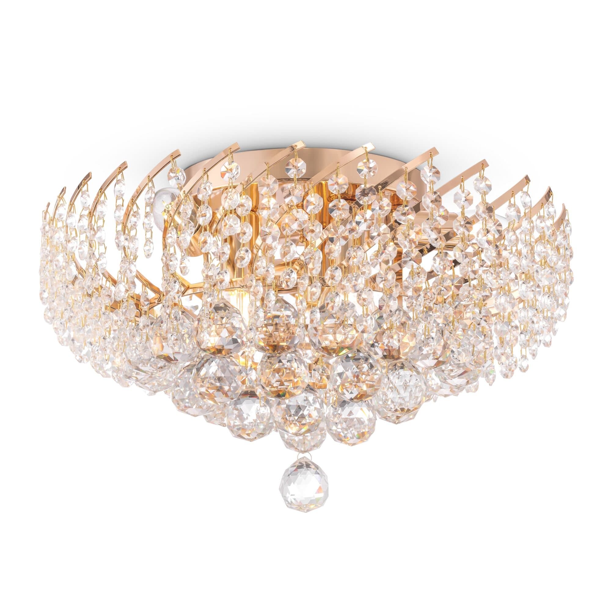 Maytoni Royal Classic Karolina Золото Люстра 6xE14 40W DIA120-06-G — миниатюра 3