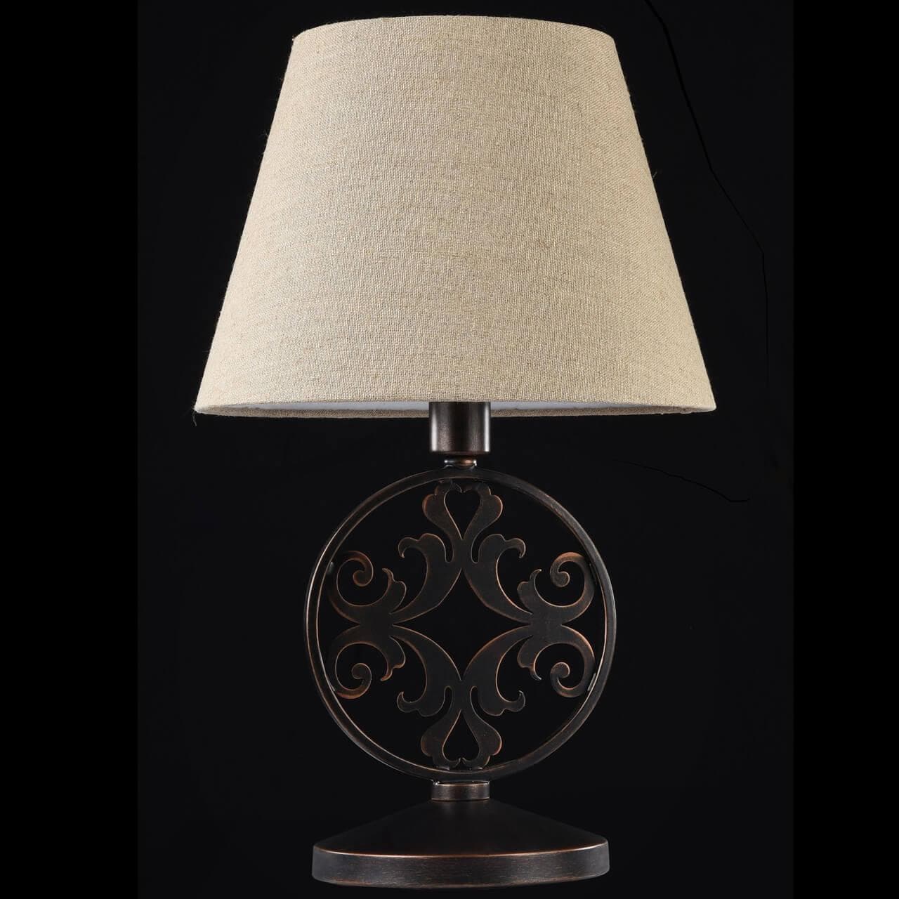 Maytoni House Rustika Коричневый Настольная лампа 1xE27 40W H899-22-R — миниатюра 8