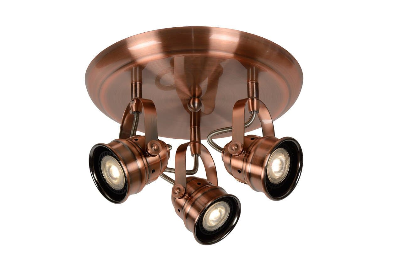 Lucide Cigal Классика Алюминий Спот GU10/LED 5W 77974/15/17 — миниатюра 2