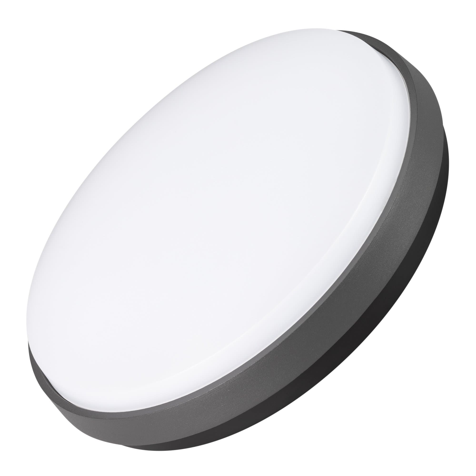 Arlight Светильник LGD-GIRO-R300-30W Day4000 (GR, 110 deg, 230V) (IP54 Металл, 3 года) 032425