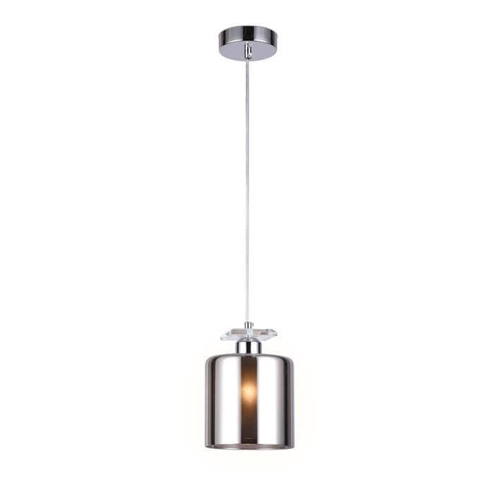 Ambrella Подвесной светильник со сменной лампой TR3579 CH/SM хром/дымчатый E27 max 40W D150*1025 — миниатюра 1