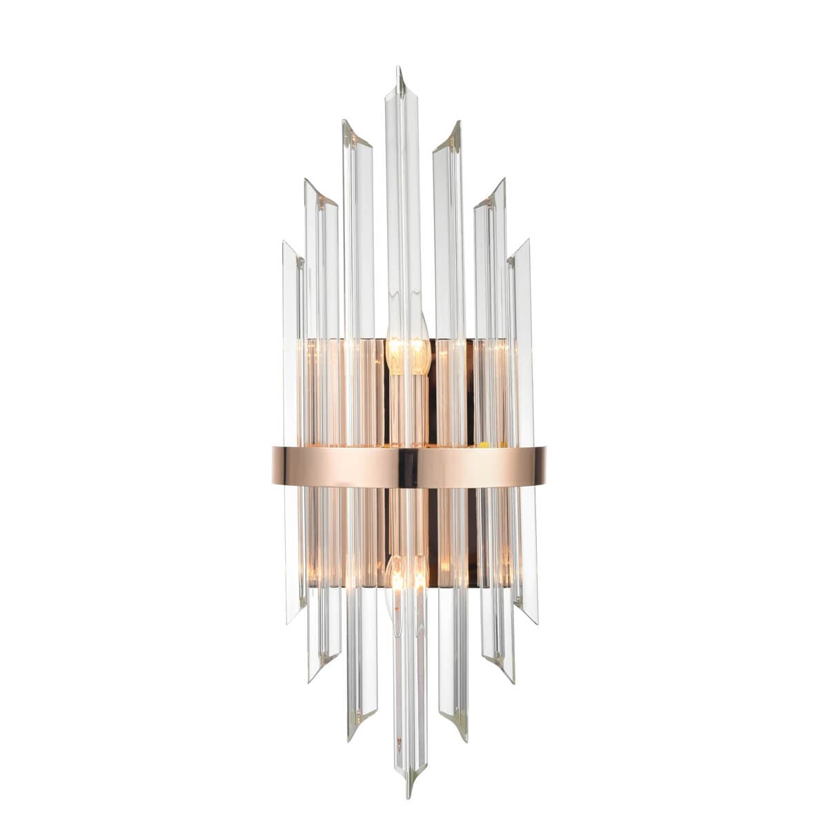 Vele Luce Clarinetto Бра Crystal L220*W150*H500 золото | gold металл | metal VL3314W32