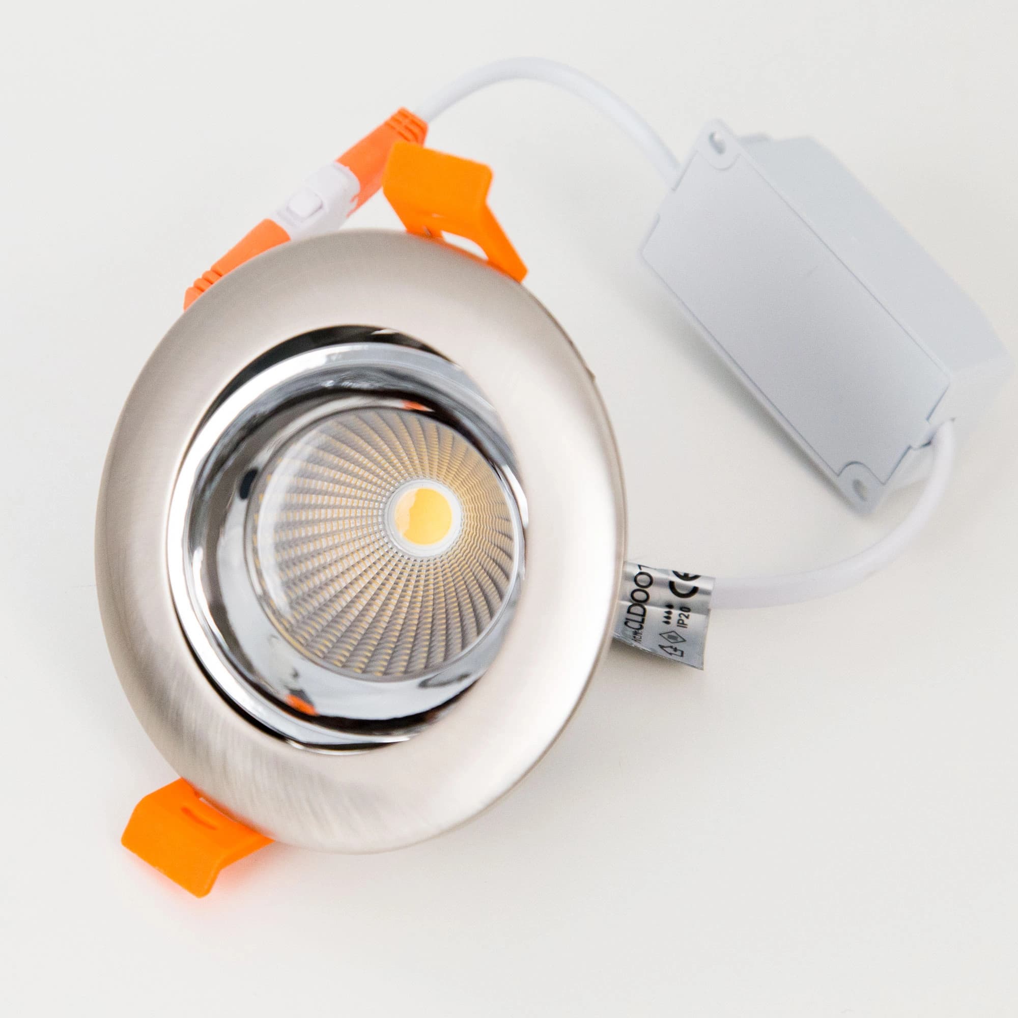Citilux CLD001NW5 Альфа Хром Мат+Хром Светильник встраиваемый LED 7W*3500K — миниатюра 3