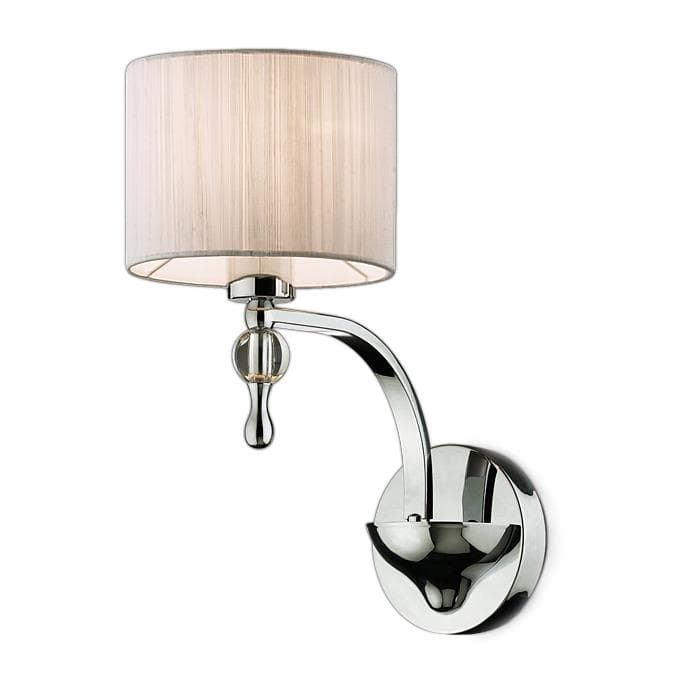 Odeon Light 2005/1W ODL11 543 хром/белый Бра  E27 60W 220V VIGA — миниатюра 1