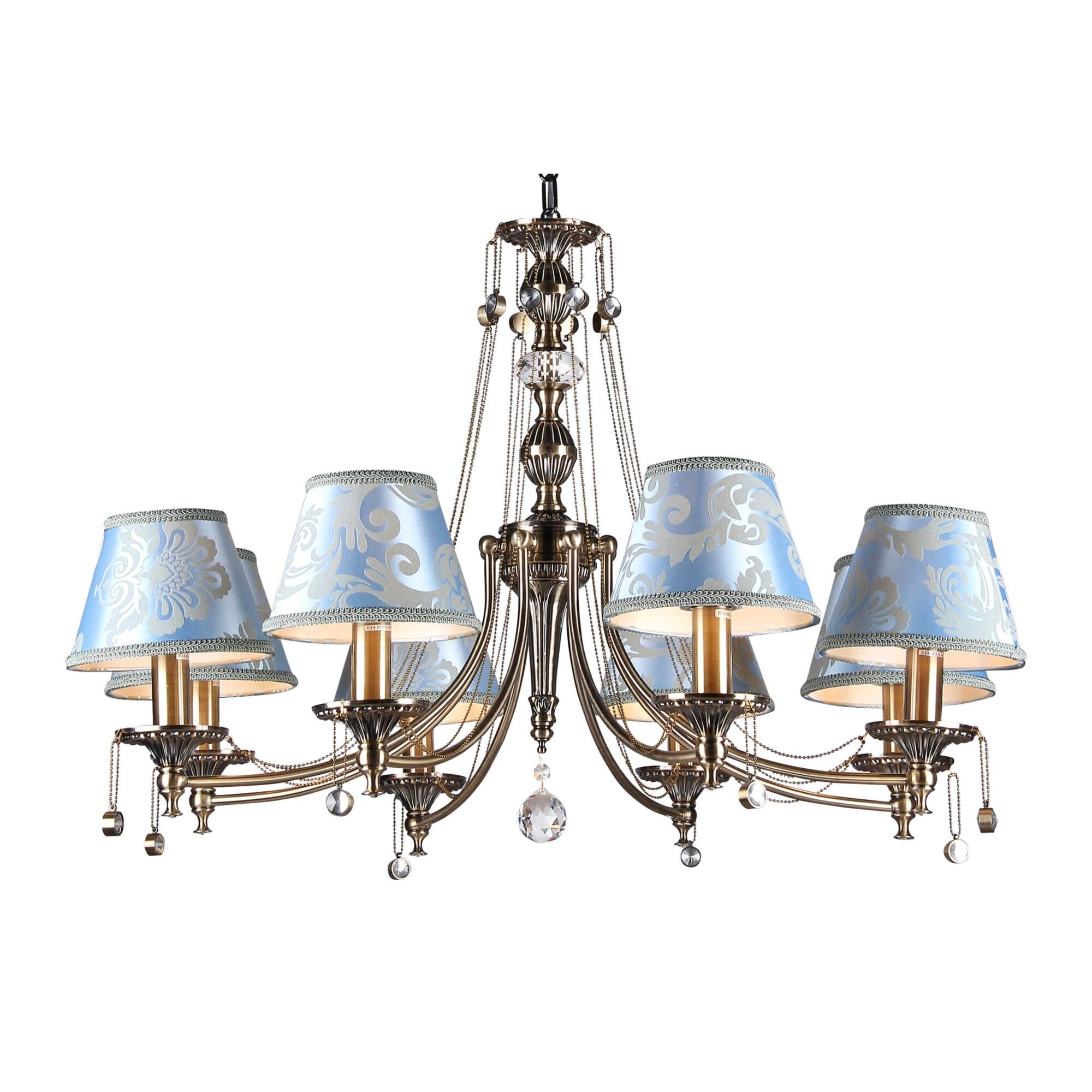 Maytoni Royal Classic Vals Бронза Люстра 8xE14 40W RC098-PL-08-R — миниатюра 4