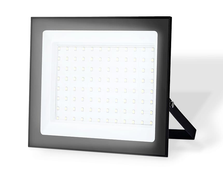 Ambrella Прожектор светодиодный ST8021 BK черный IP65 LED 6500K 100W 208*178*31