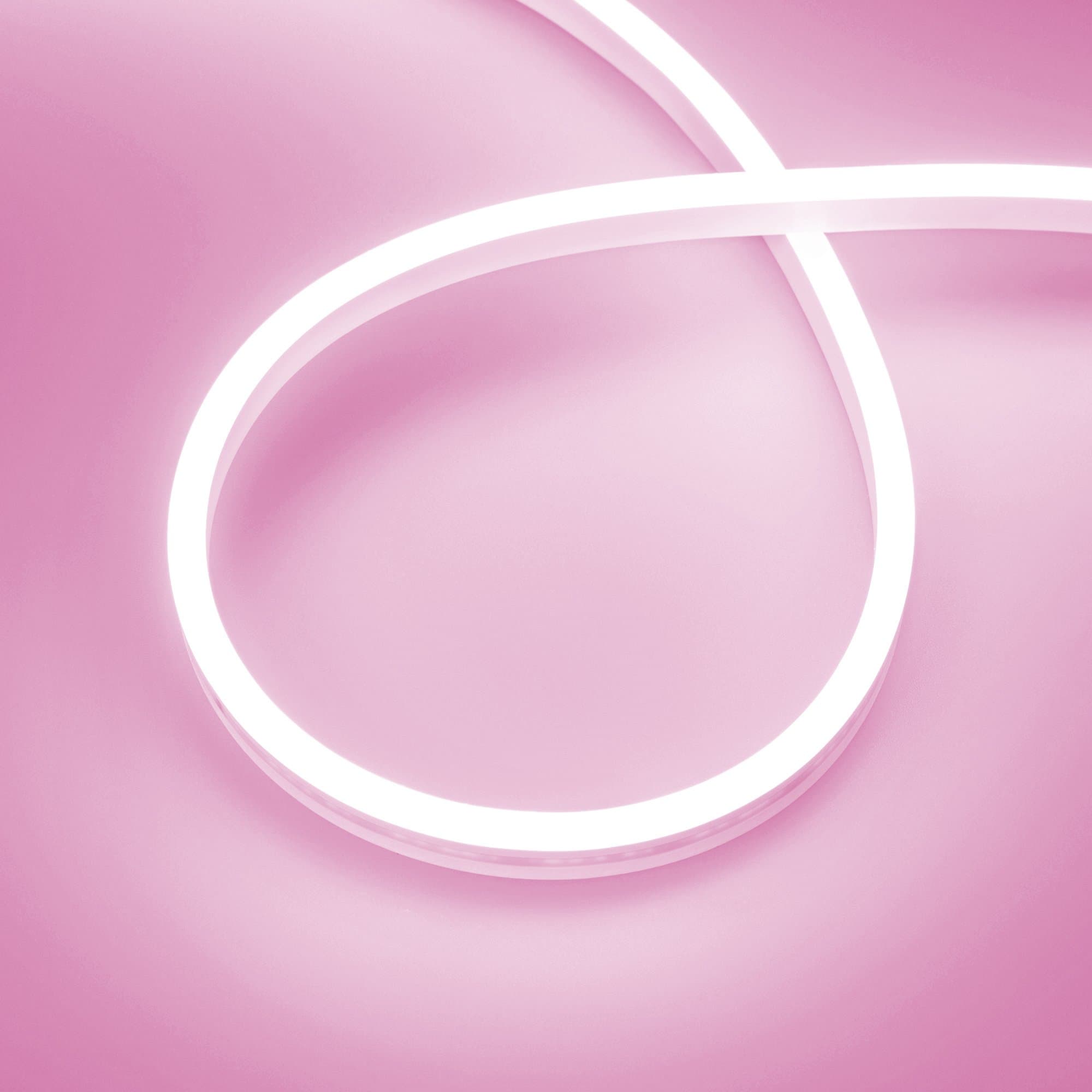 Arlight Лента герметичная AURORA-PS-A120-12x6mm 24V Pink (10 W/m, IP65, 2835, 5m) (-) 036677