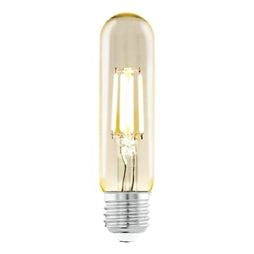 Eglo 11554 Cветодиодная лампа филаментная T32, 1х3,5W (E27), L126, 2200K, 220lm, янтарь