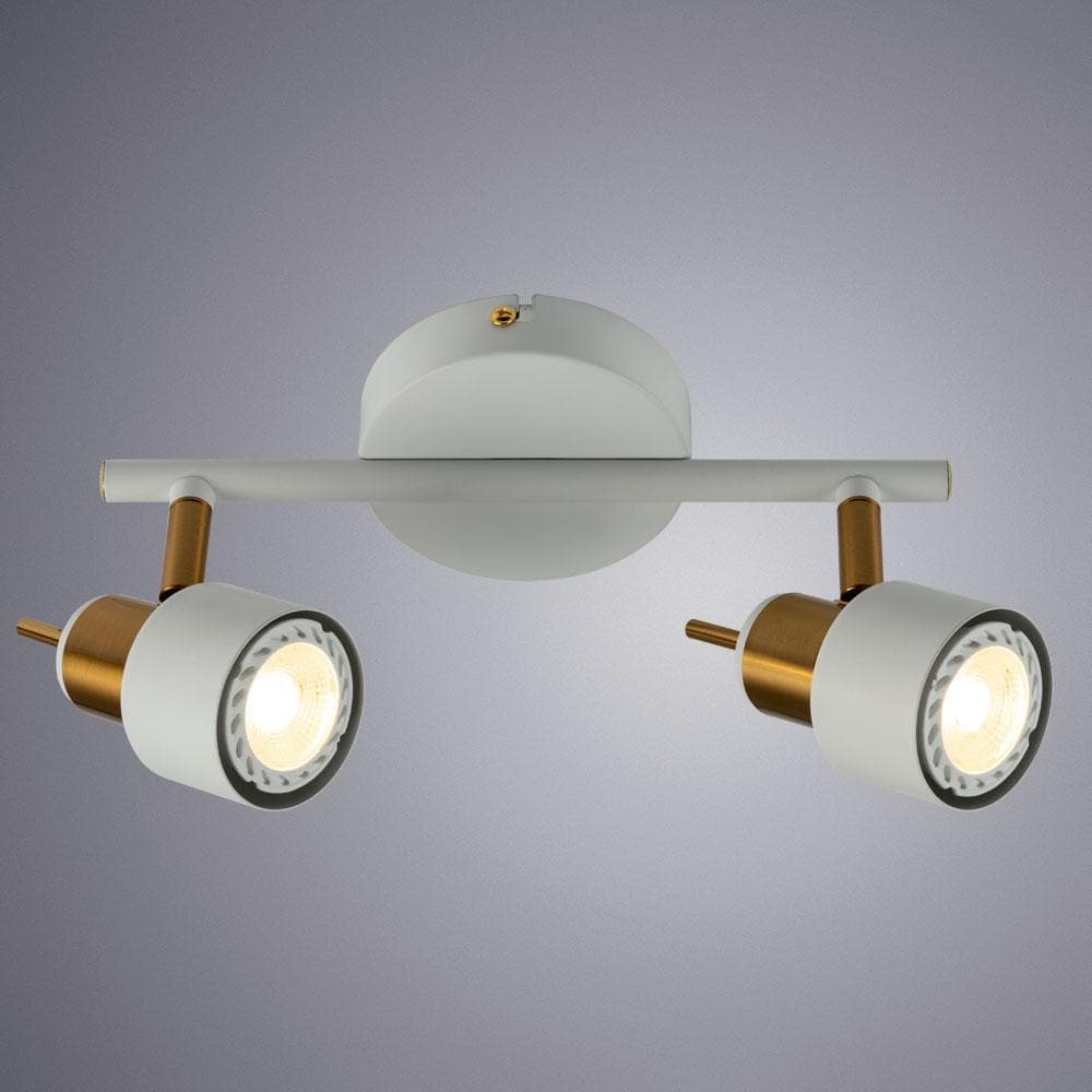 Arte Lamp A1906PL-2WH Споты с двумя плафонами — миниатюра 3