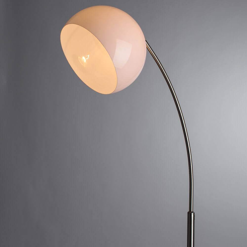 Arte Lamp Goliath Серебро/Белый Торшер 1x60W 1xE27 A5822PN-1SS — миниатюра 2