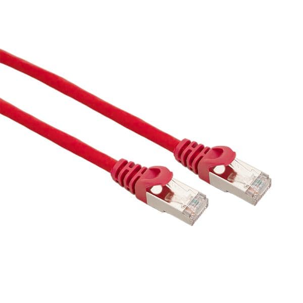 EKF Патч-корд TERACOM CS Cat.6A экранированный S/FTP оболочка LSZH красный (0,5м) — миниатюра 2