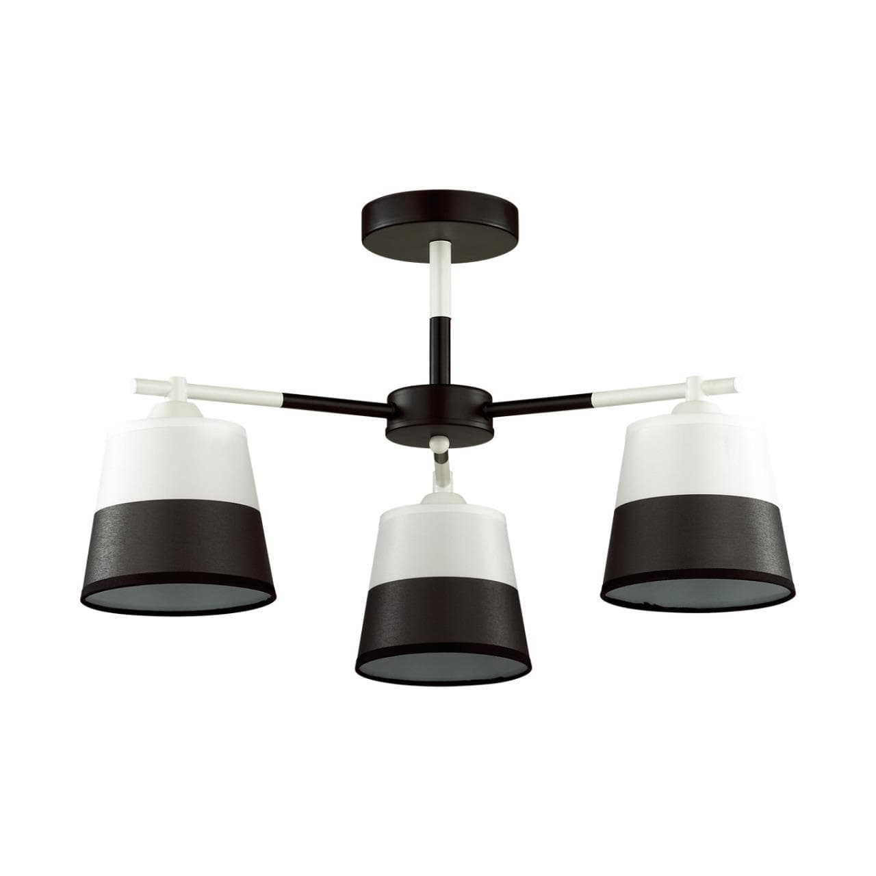 Lumion 5215/3C COMFI черный, белый Люстра потолочная E27 3*60W 220V BESSIE