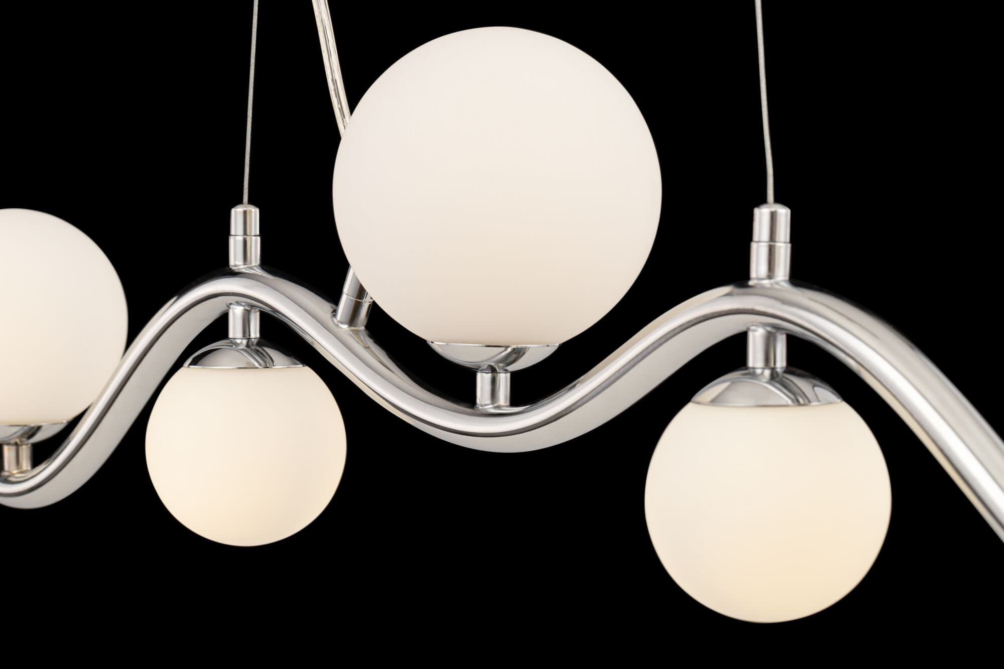 Maytoni Modern Uva Хром Подвесной светильник MOD059PL-07CH — миниатюра 4