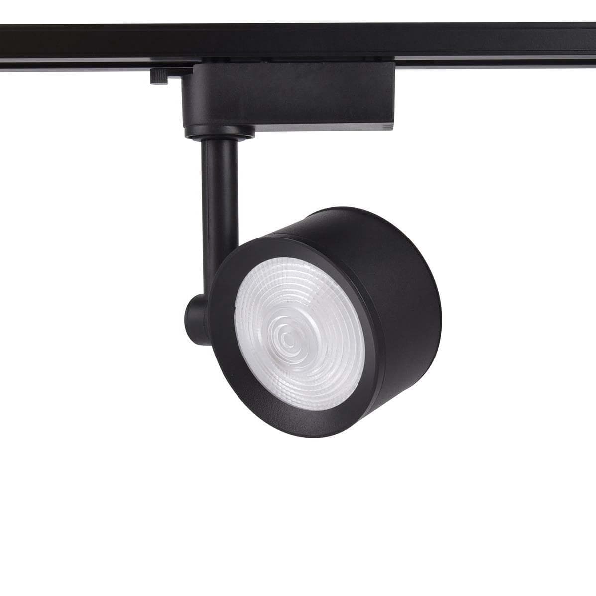 Ambrella Трековый однофазный светодиодный светильник GL6391 BK черный LED 7W 4200K 24° — миниатюра 1