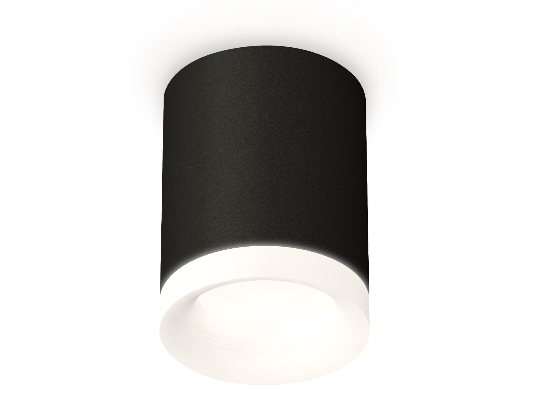 Ambrella Комплект накладного светильника XS7422024 SBK/FR черный песок/белый матовый MR16 GU5.3 (C7422, N7165) — миниатюра 1
