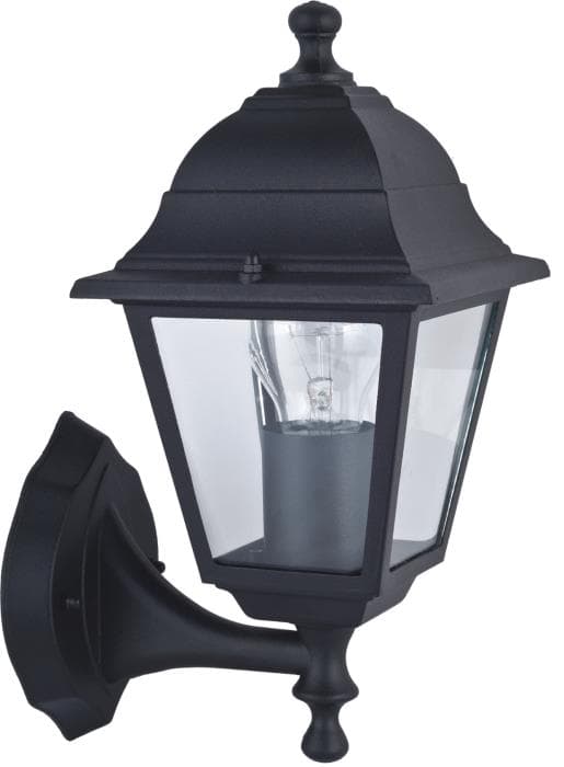 Favourite Leon Черный/Прозрачный Светильник уличный 1*E27*60W, IP44 1812-1W