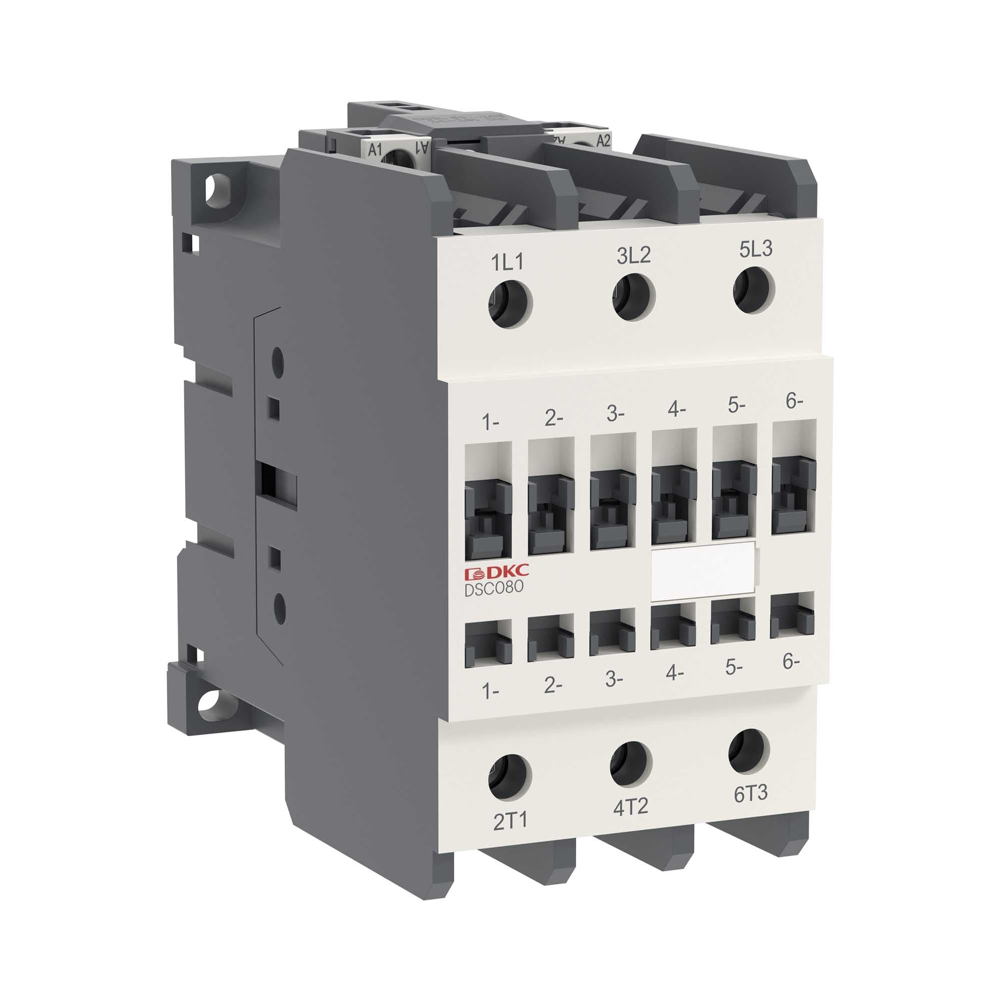 DKC Магнитный контактор YON DSC080 80A 40кВт AC3 3P кат.380В AC — миниатюра 1