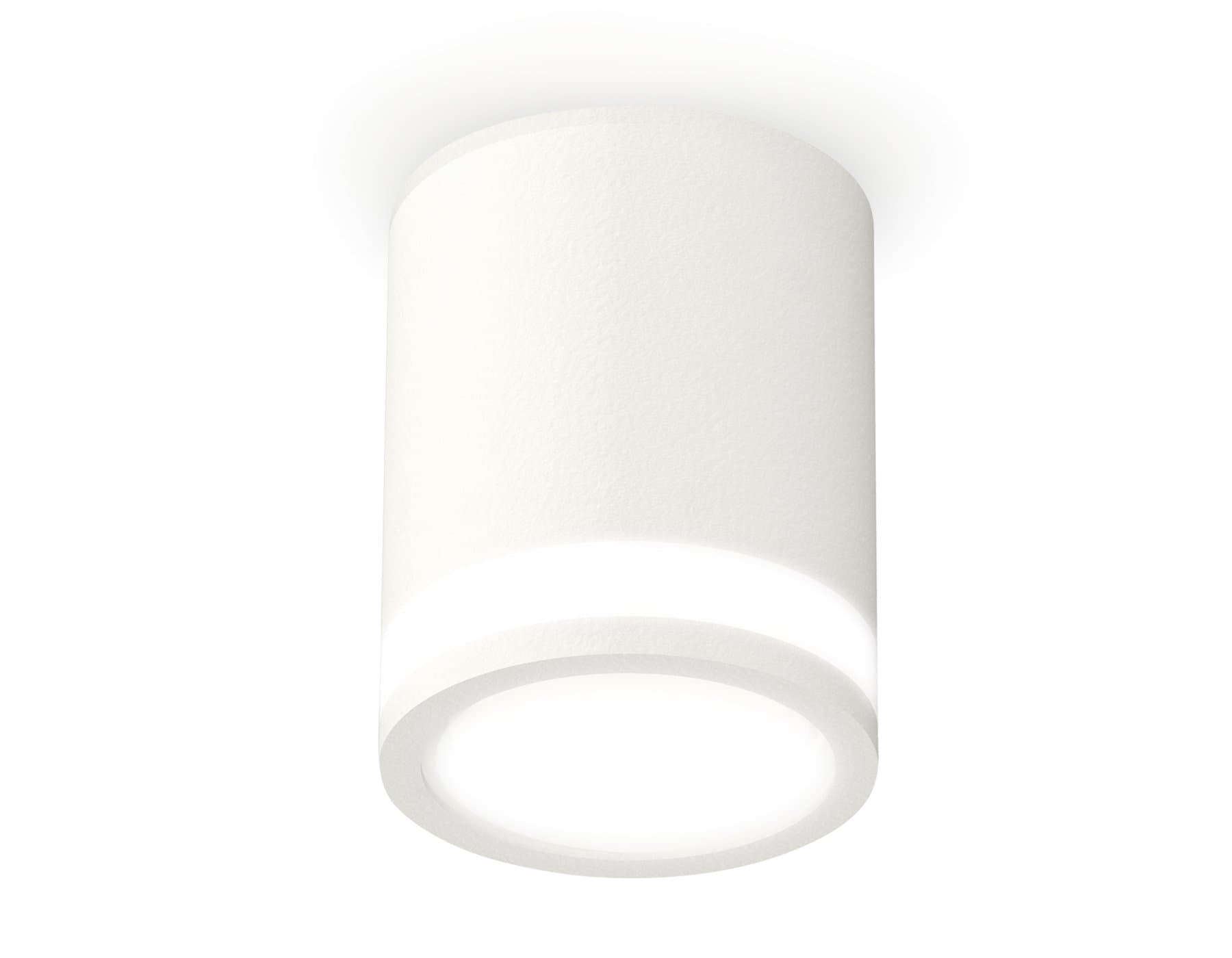 Ambrella Комплект накладного светильника XS6301060 SWH/FR белый песок/белый матовый MR16 GU5.3 (C6301, N6220) — миниатюра 1
