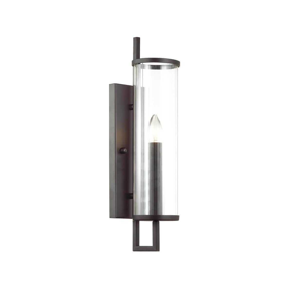 Odeon Light 4654/1W ODL20 569 черный/прозрачный Бра E27 60W 220V RENA — миниатюра 1