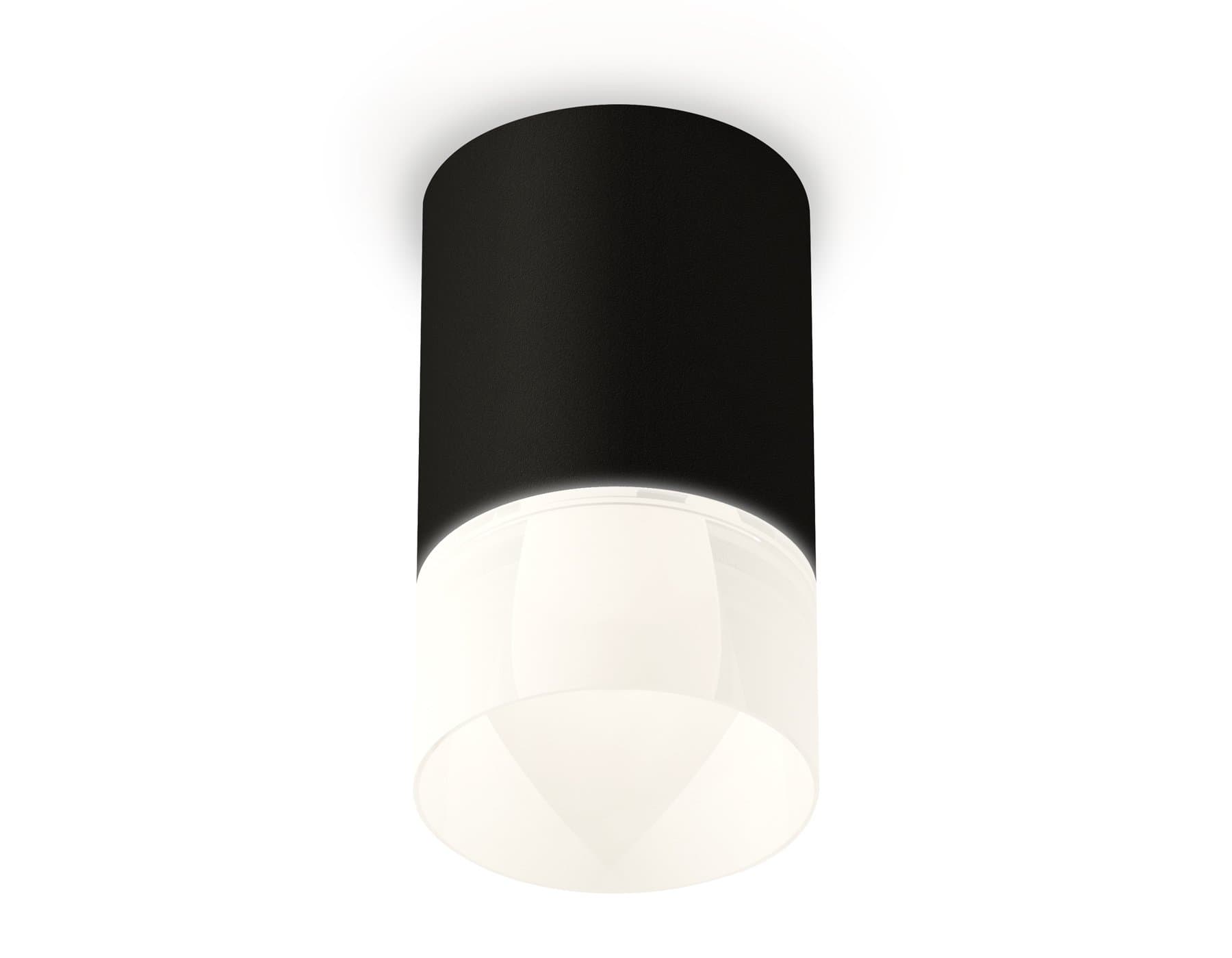 Ambrella Комплект накладного светильника XS7422025 SBK/FR черный песок/белый матовый MR16 GU5.3 (C7422, N7170) — миниатюра 1
