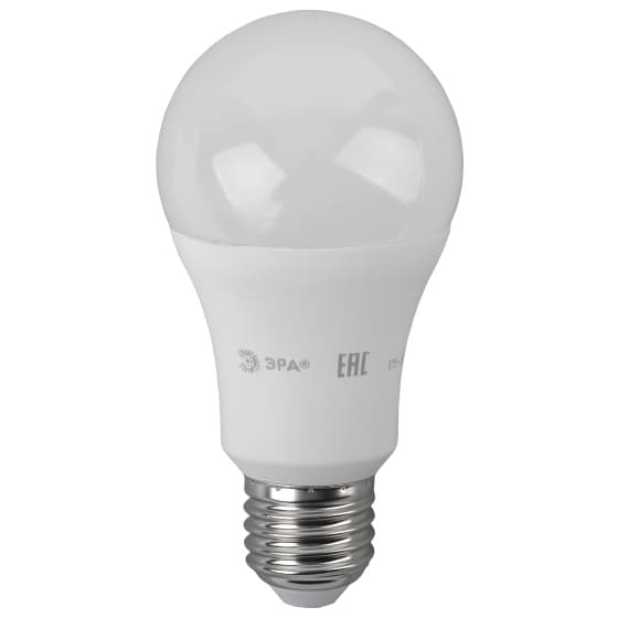 ЭРА Лампы СВЕТОДИОДНЫЕ ЭКО ECO LED A60-14W-827-E27 (диод, груша, 14Вт, тепл, E27) — миниатюра 2