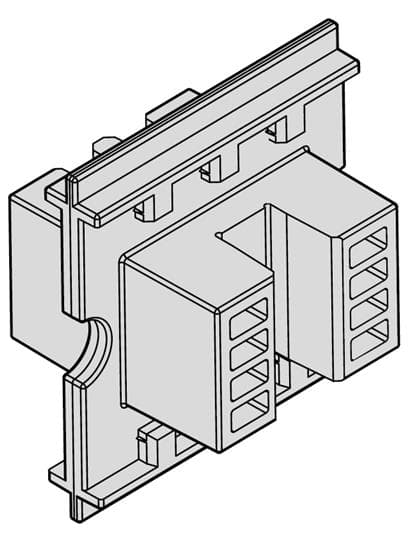 ABB Держатель шины медной L=50мм (24шт) 1STQ007426A0000