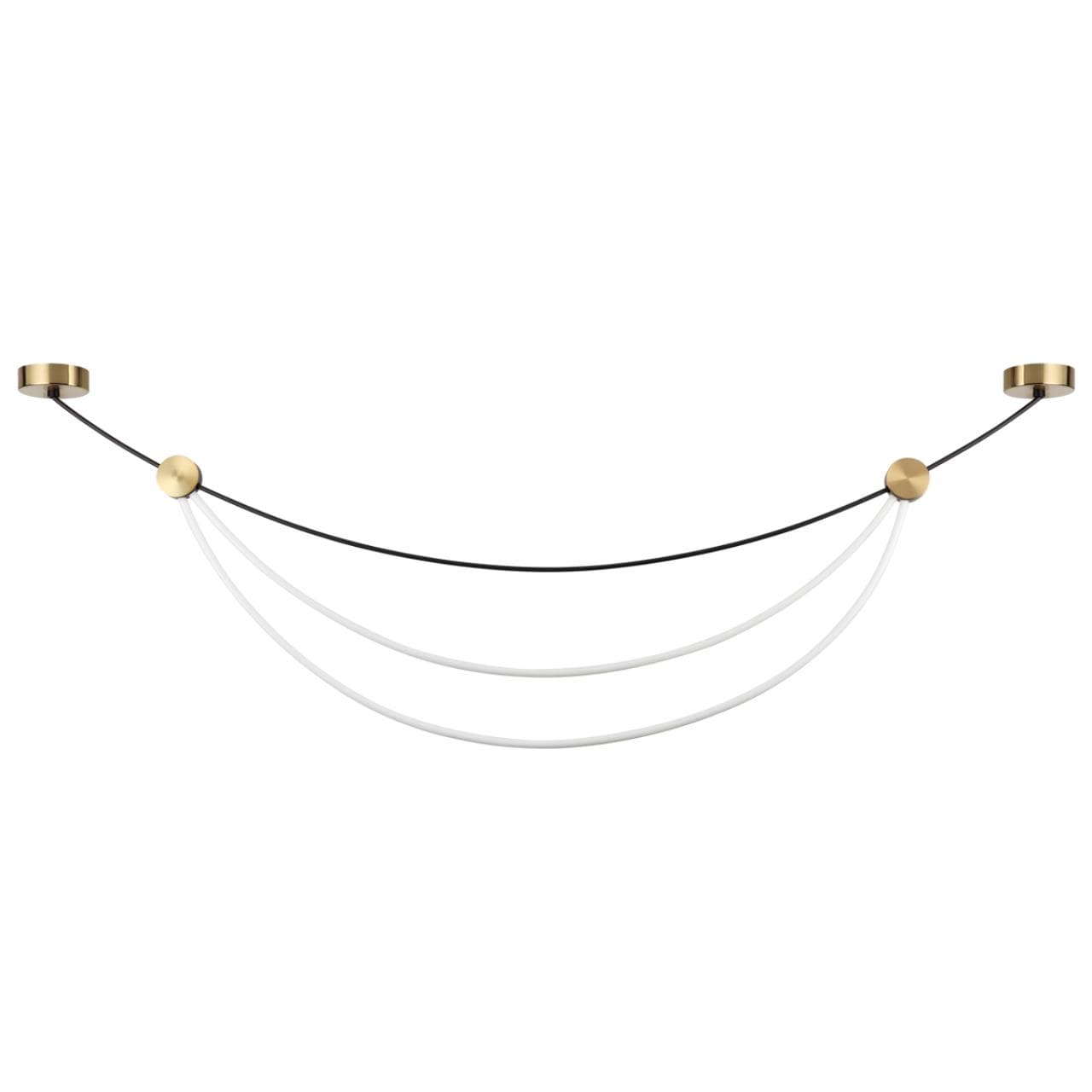Odeon Light 4378/65L HIGHTECH ODL23 221 черный/античная бронза/акрил/металл Подвесной светильник IP20 LED 65W 3250Лм 3000K GABI