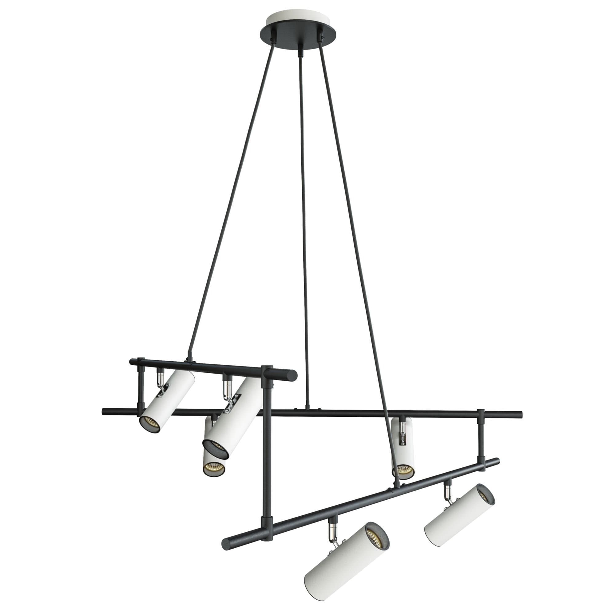 Maytoni Technical Черно-белый Светильник подвесной MOD128PL-12WB — миниатюра 2