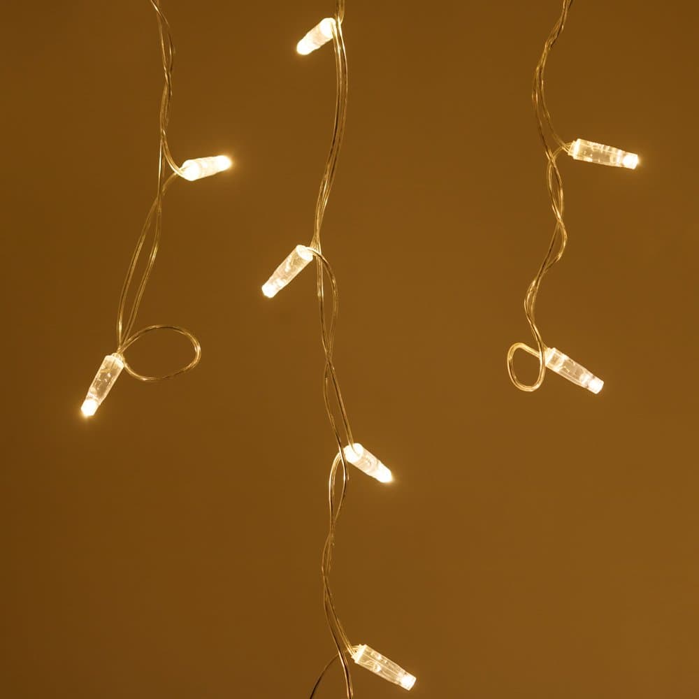 Arlight Светодиодная гирлянда ARD-EDGE-CLASSIC-2400x600-CLEAR-88LED-MILK-STD Warm (230V, 6W) (Ardecoled, IP65) 034106 — миниатюра 2