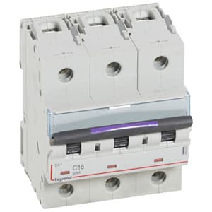 Legrand DX3 Автоматический выключатель 50кА 16А 3P C 410161 — миниатюра 2