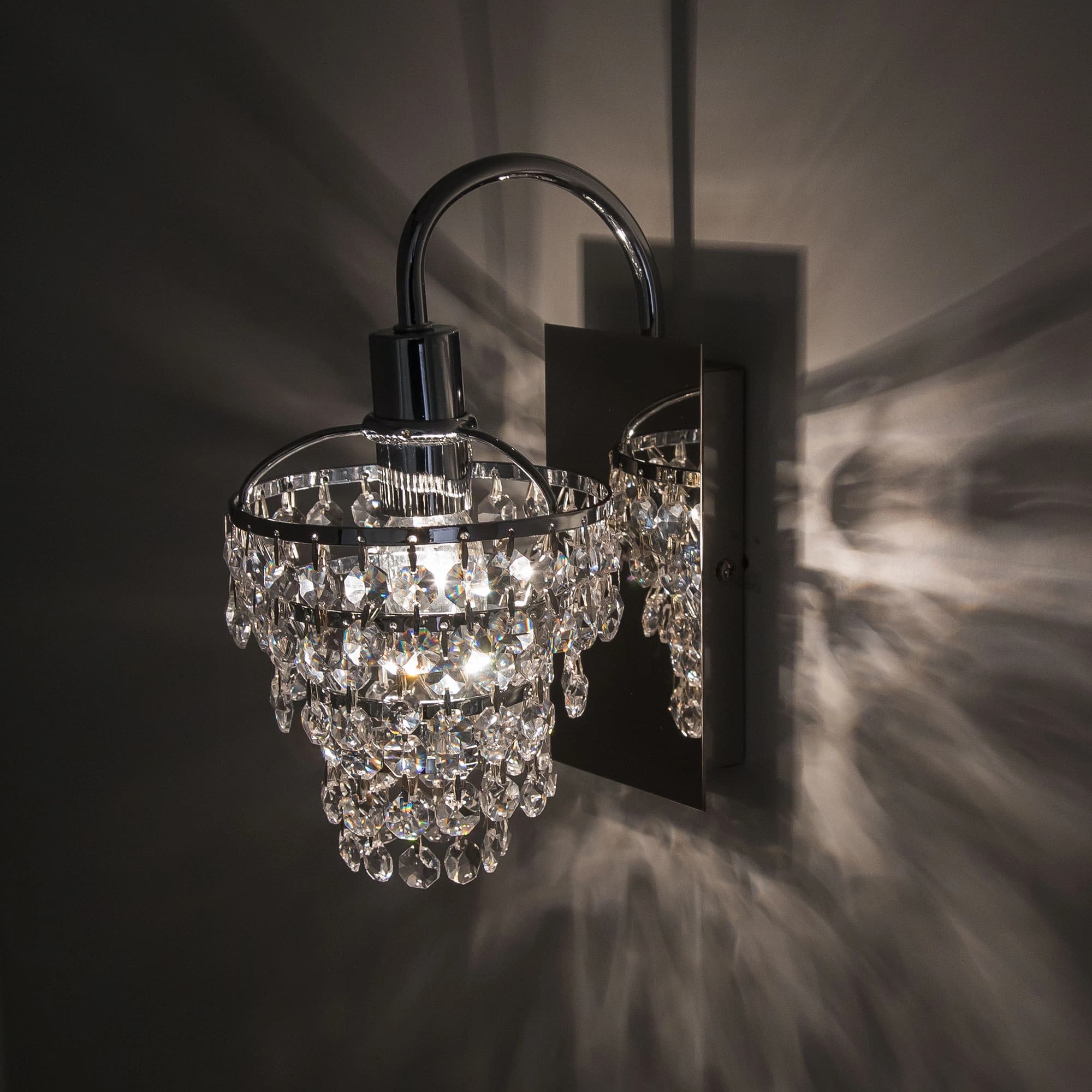 Citilux CL322311 Контур Хром+Прозр Светильник Бра — миниатюра 5