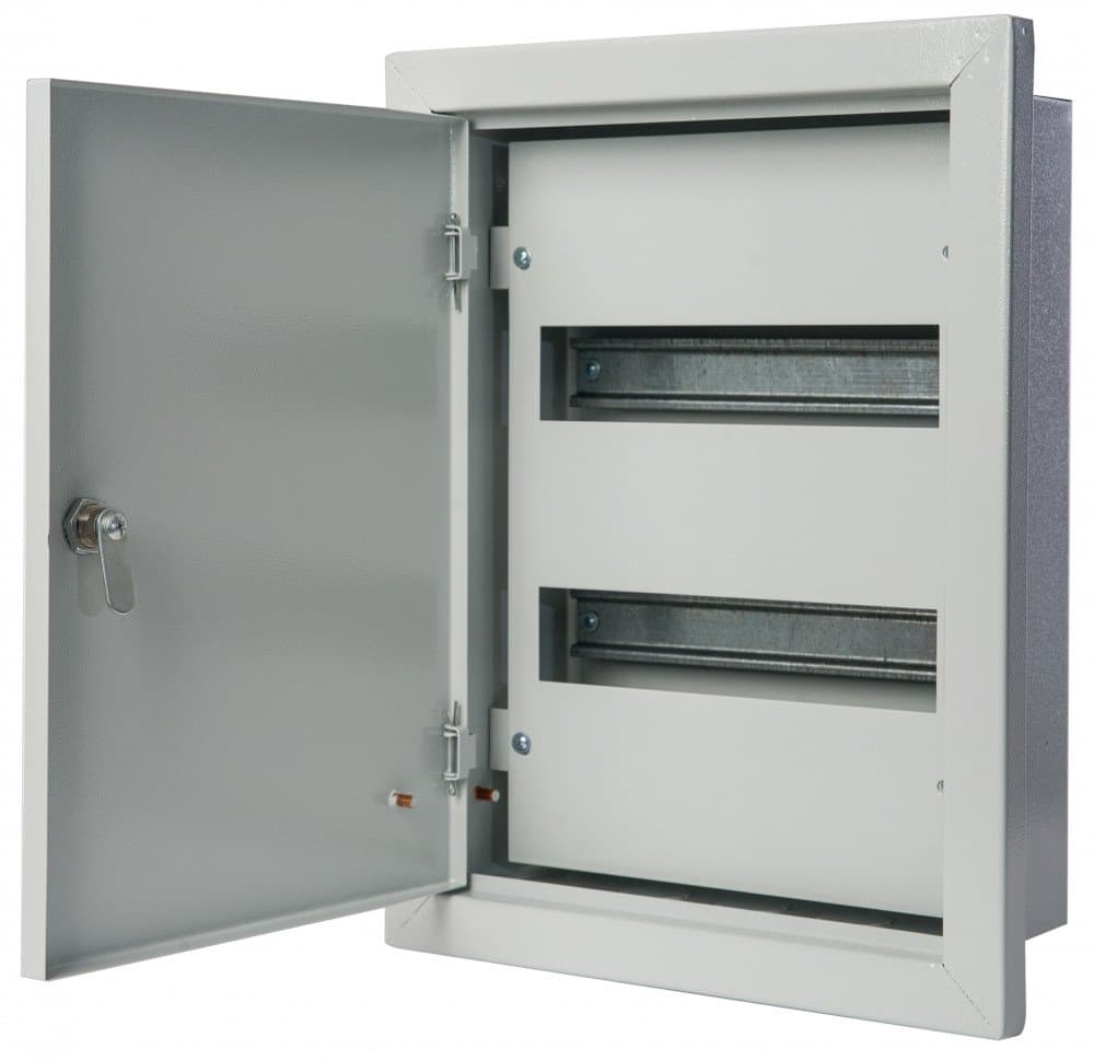 Dekraft Корпус металлический 430х330х120 24 мод. IP31 ЩРВ-24 — миниатюра 6