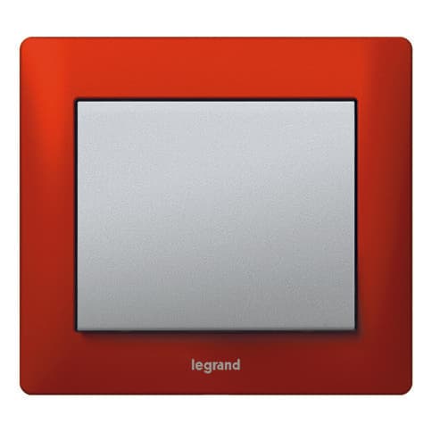 Legrand Galea Life Красный Металл/Magic Red Рамка 1-я 771901 — миниатюра 2
