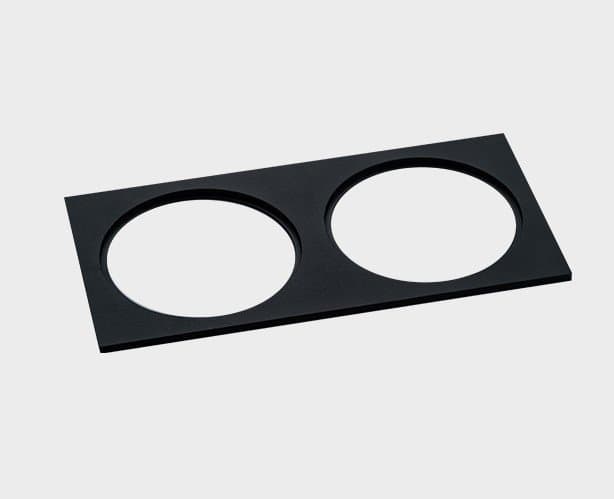 ITALLINE M01-1020 black рамка для светильника