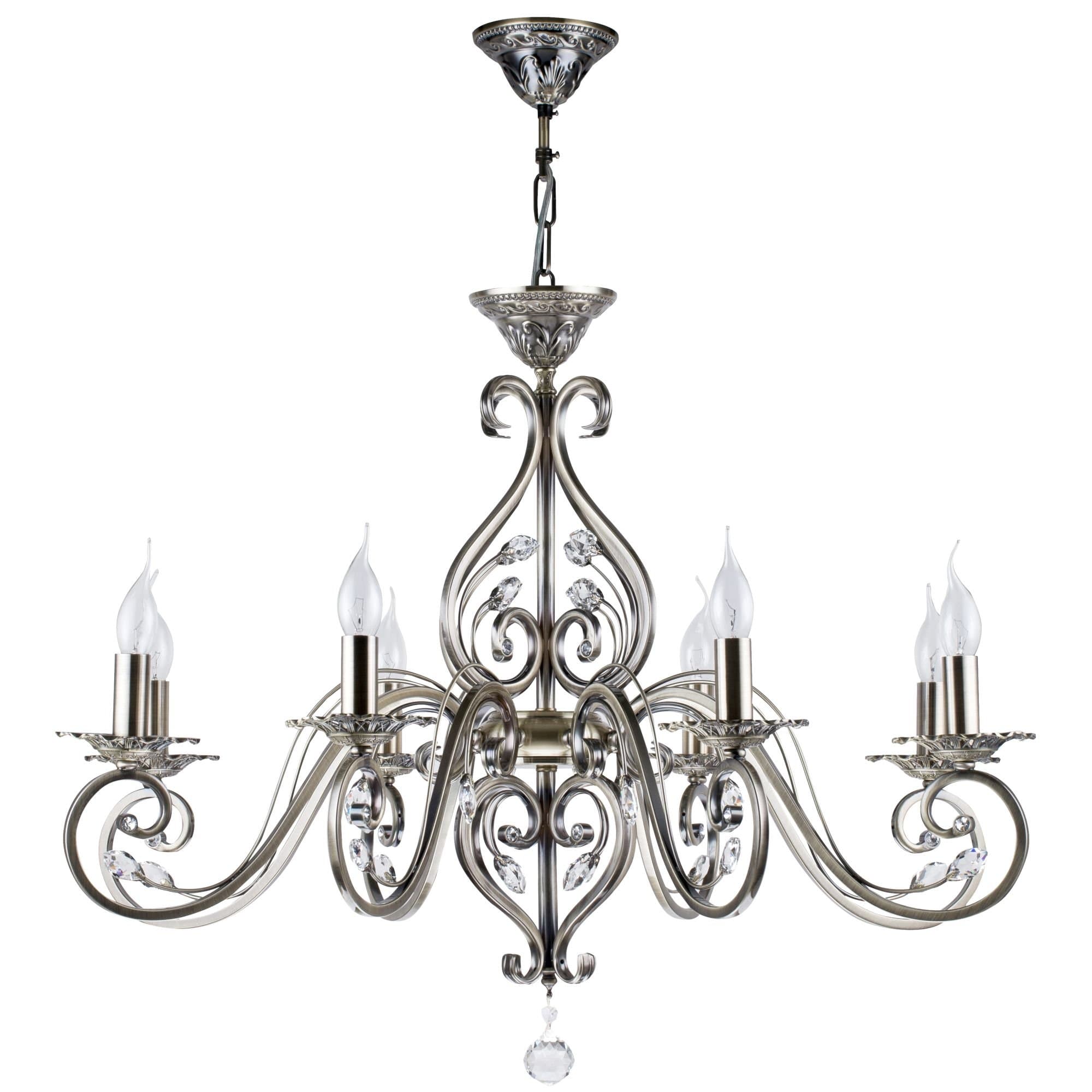 Maytoni Royal Classic Leaves Бронза Люстра 8xE14 60W RC109-PL-08-R — миниатюра 6