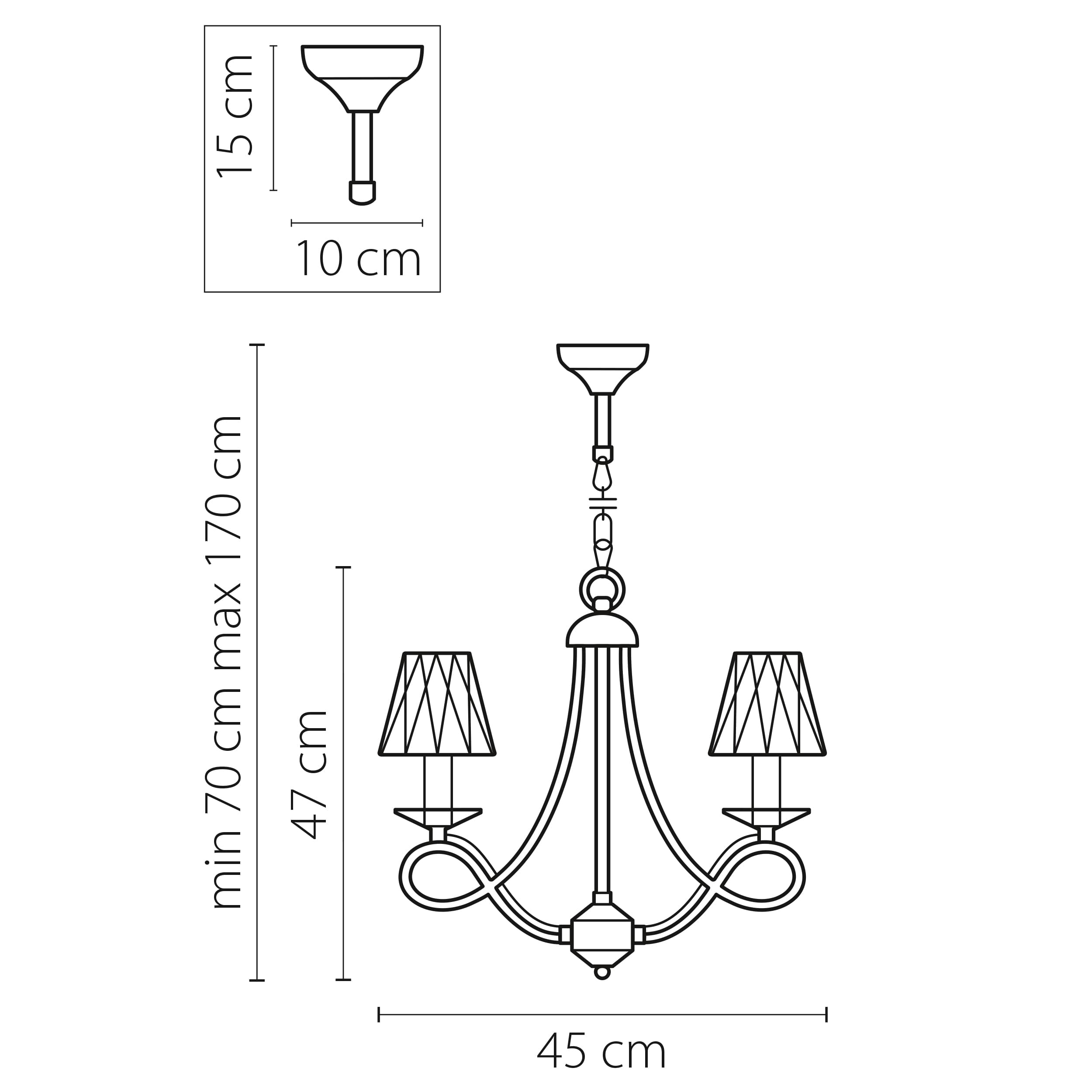 Lightstar Люстра подвесная Riccio Lightstar 705032 — миниатюра 2