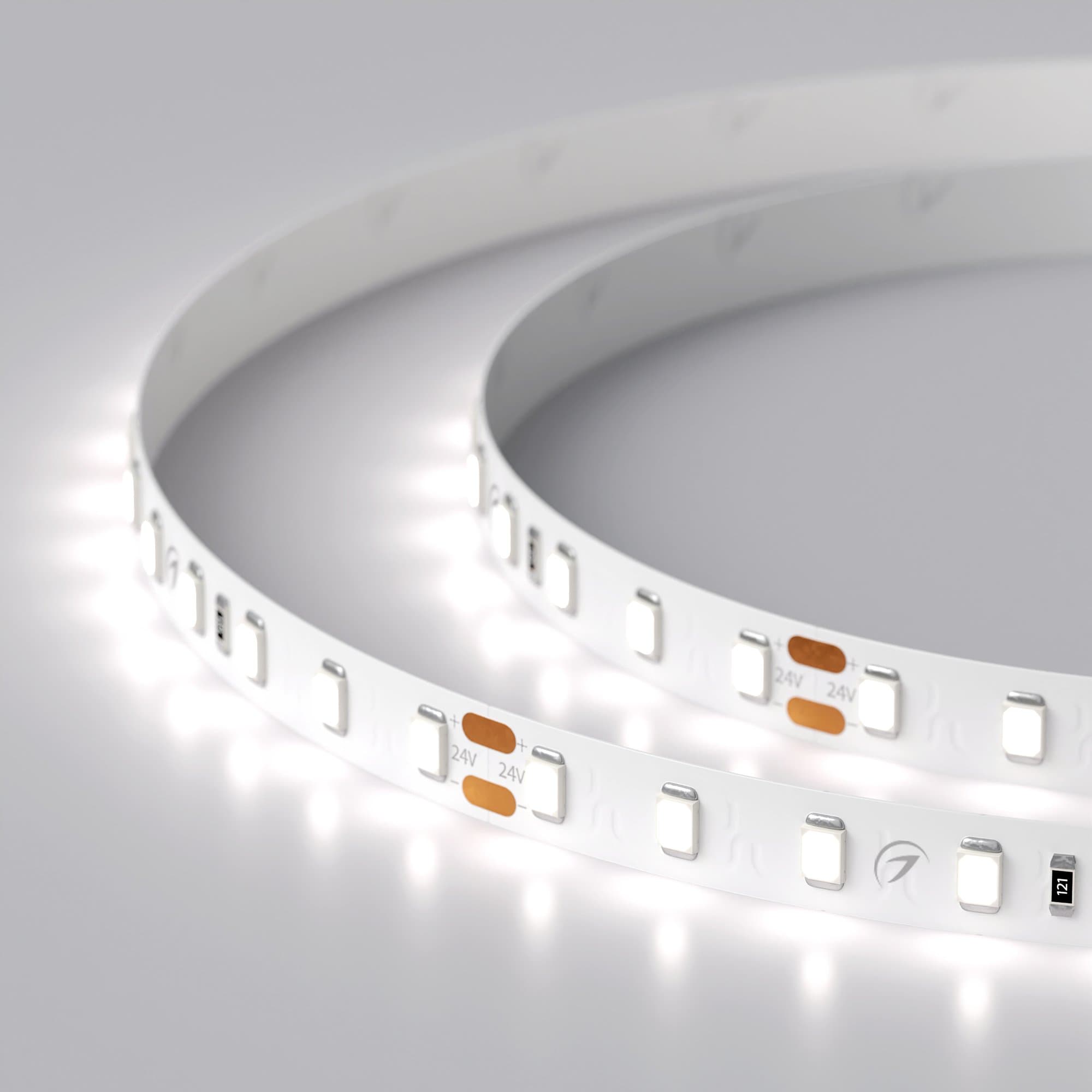 Arlight Светодиодная лента RT-A98-8mm 24V White6000 (10 W/m, IP20, 2835, 5m) (Открытый) 019913(2) — миниатюра 4