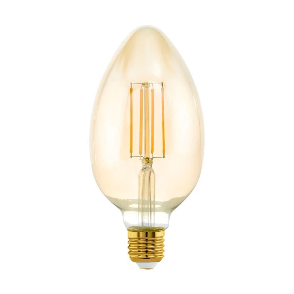 Eglo 11836 Светодиодная лампа B80, 4W(E27), 2200K, 380lm, янтарная