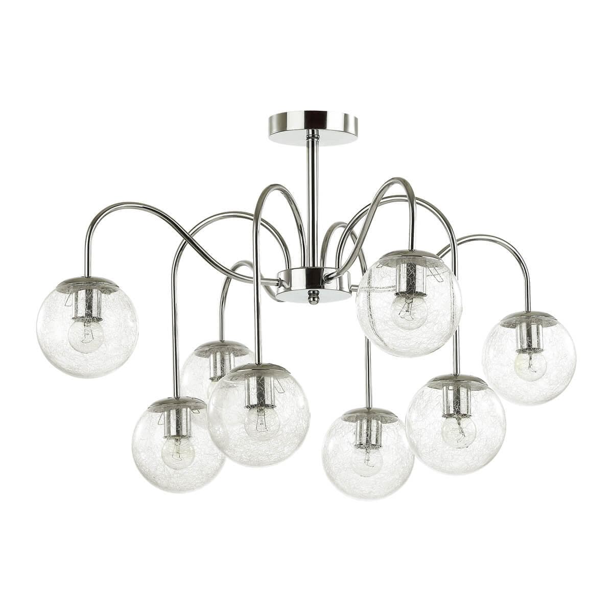Lumion 4551/8C COMFI LN21 068 хром Люстра потолочная E27 8*60W 220V DARCY — миниатюра 2