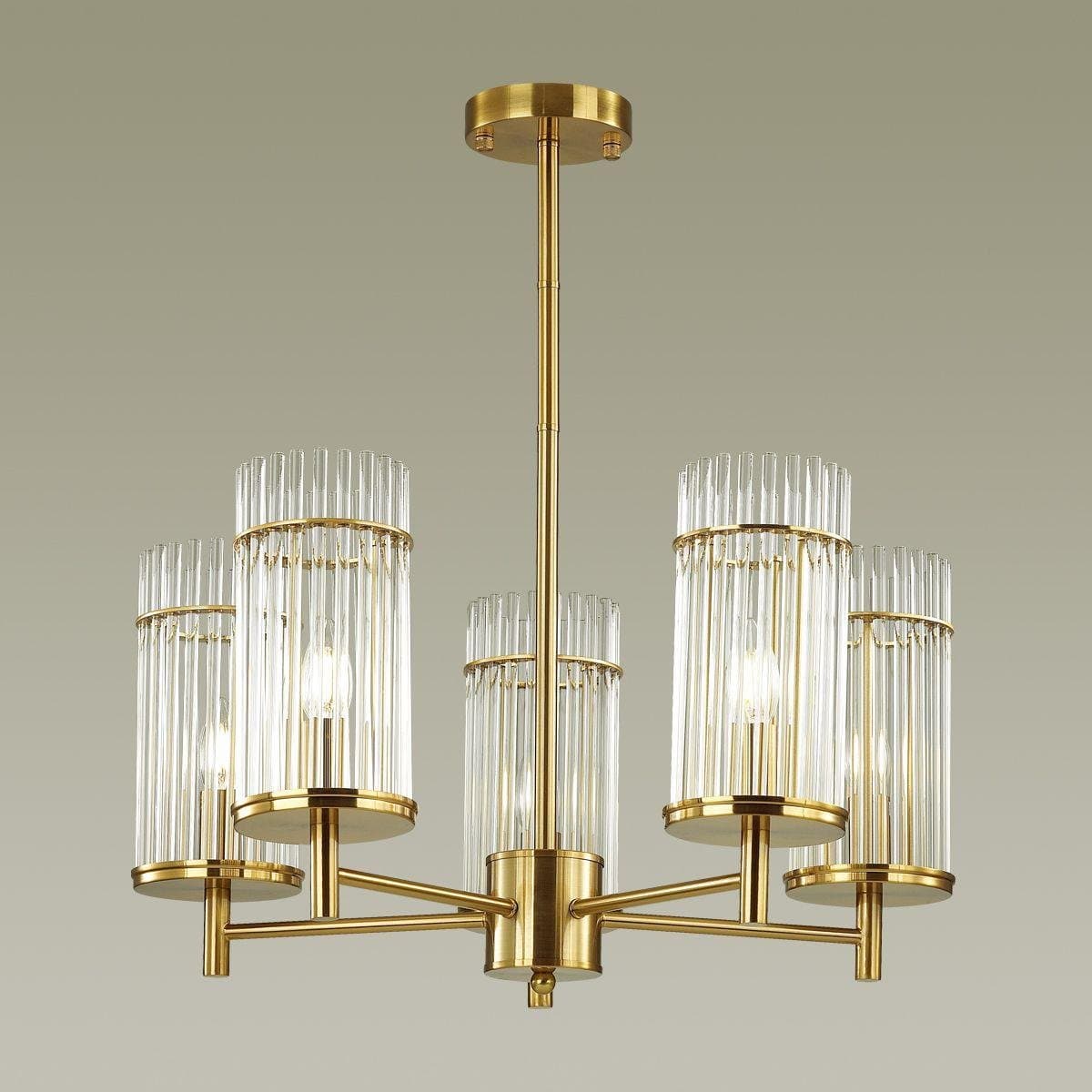 Odeon Light Подвесная люстра  Formia 4809/5 — миниатюра 3