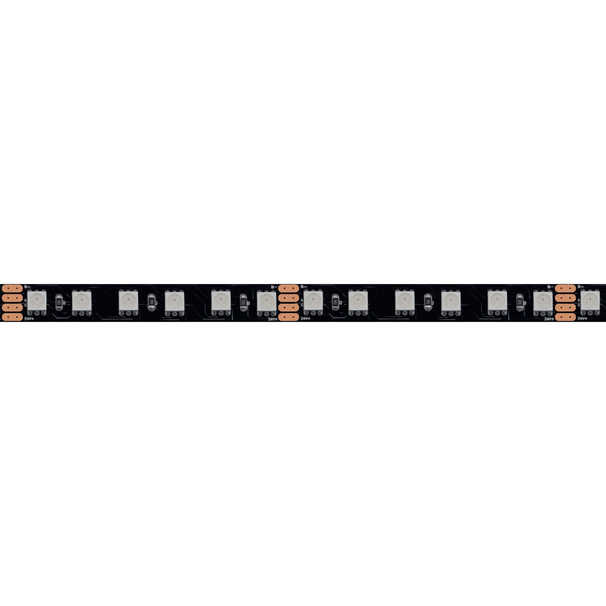 Arlight Светодиодная лента RT 2-5000 24V RGB 3X (5060, 420 LED, BLACK) (21 Вт/м, IP20) 021759 — миниатюра 3