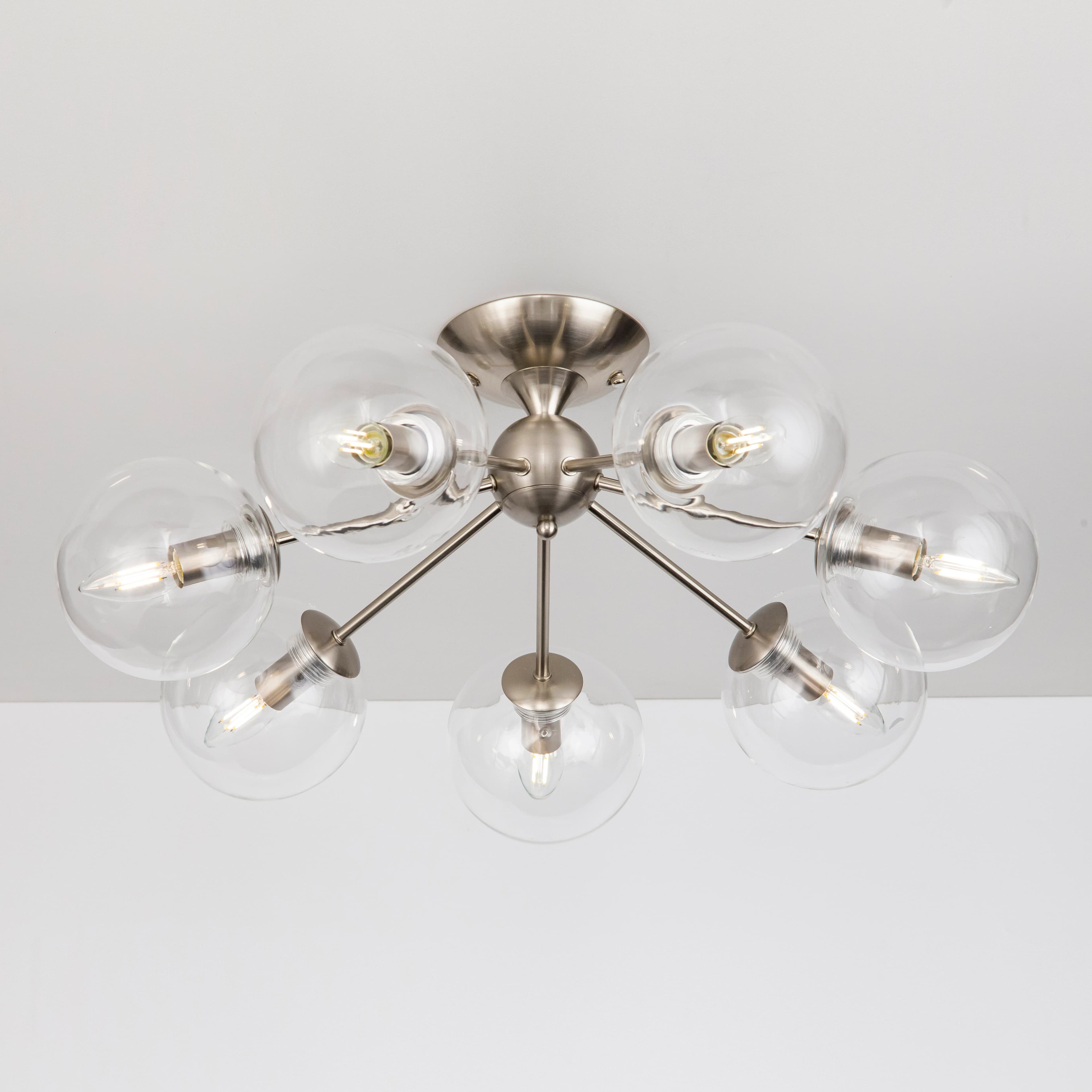 Citilux CL102171 Томми Хром Мат. Люстра — миниатюра 5