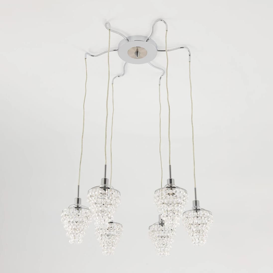 Citilux CL322161 Контур Хром+Прозр Светильник Люстра — миниатюра 13