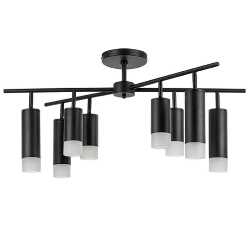 Lightstar LR7283748741 Люстра RULLO 8х50W GU10 ЧЕРНЫЙ (571728+214437-4+214487-4+202431-8), шт