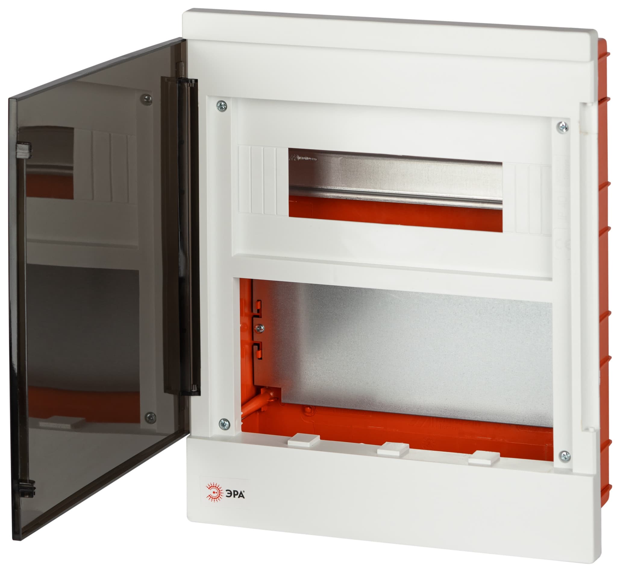 ЭРА Щит распределительный со слаботочным отсеком MultiBox bs-12f встраиваемый пластиковый 12 модулей IP40