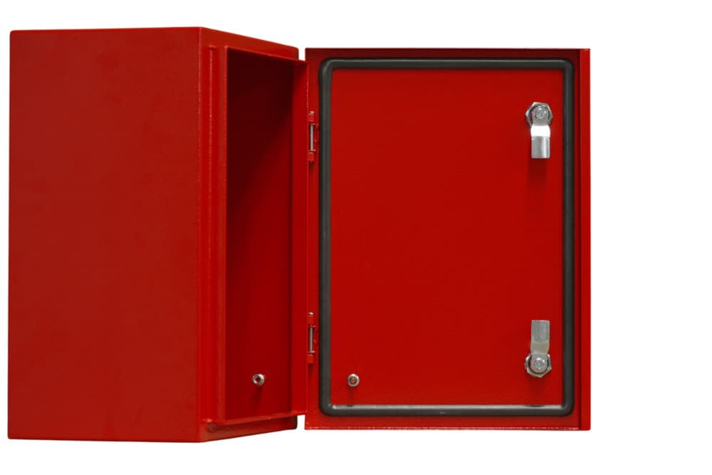 DEKraft Корпус металлический ЩРНМ IP55 500х500х250 RAL3020 — миниатюра 5