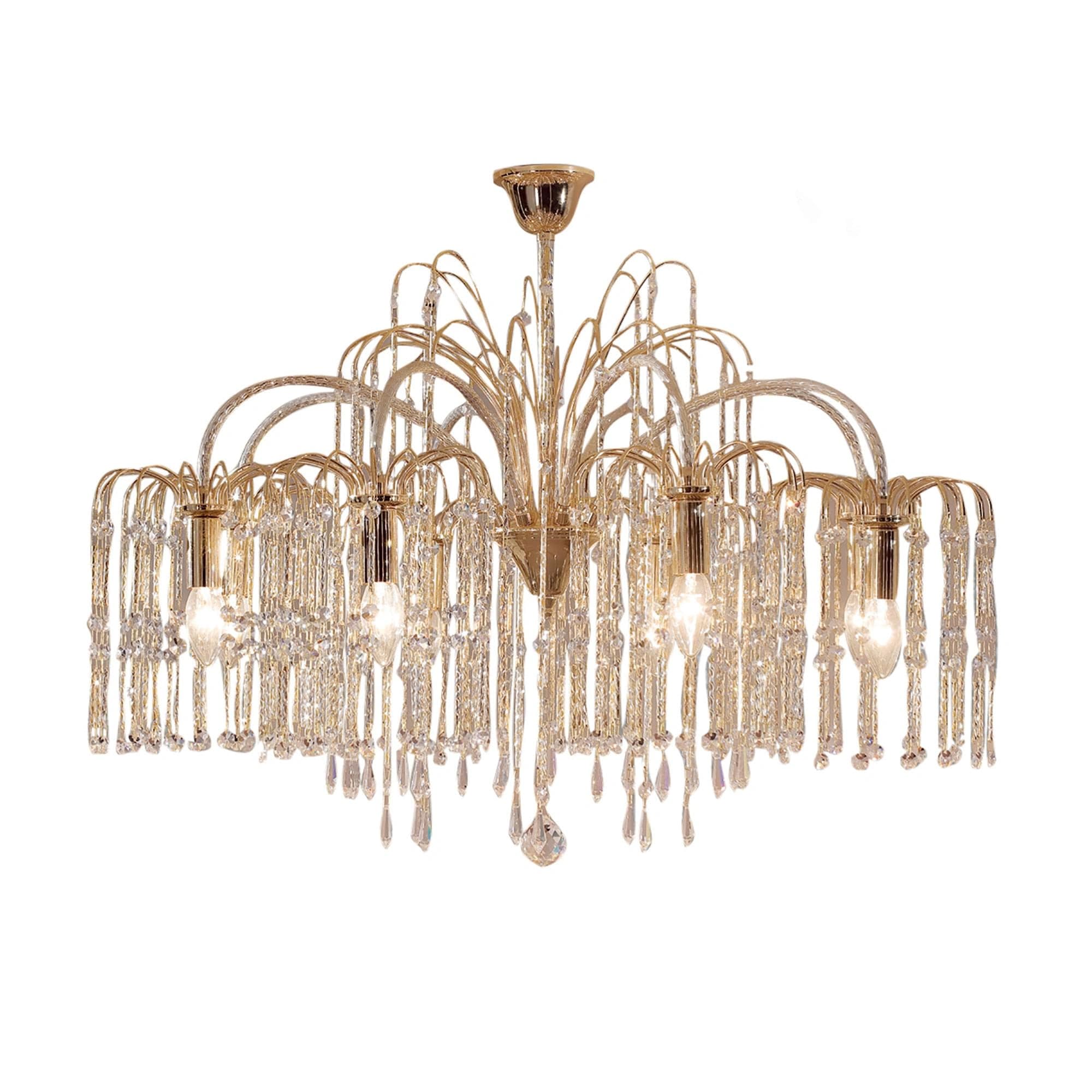 Citilux CL304281 Опера Зол+Прозр Светильник Люстра