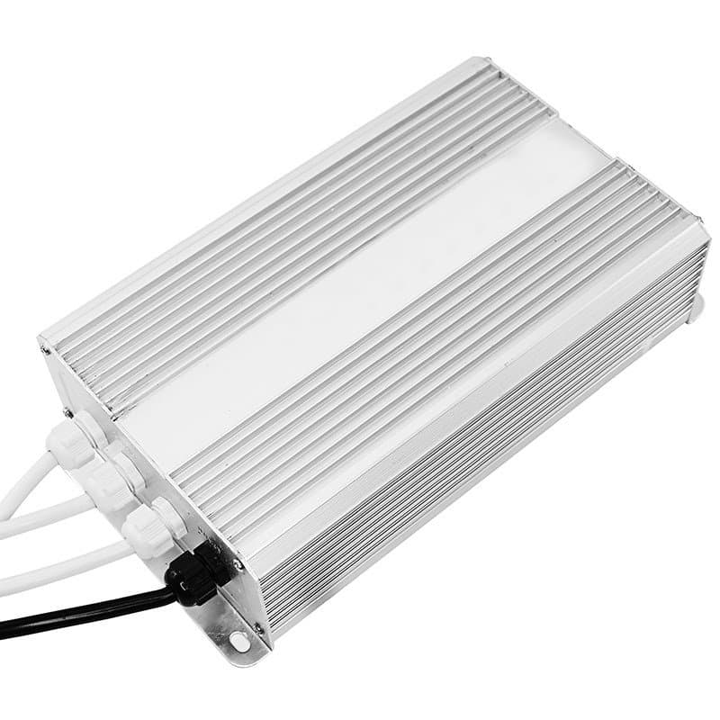 Источник питания тонкий 220V AC/24V DC, 8,33А, 200W с проводами, влагозащищенный (IP67) Rexant 201-200-2