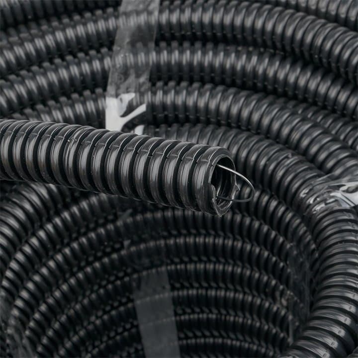 EKF PROxima Труба гофр. FRHF с зондом d20мм (100м) черная Plast — миниатюра 2